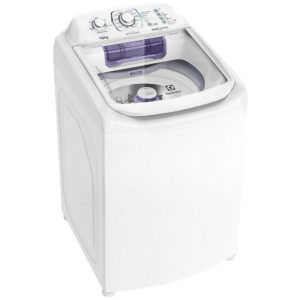 Lavadora de Roupas Electrolux LAC12 - 12Kg Cesto Inox 12 Programas de Lavagem